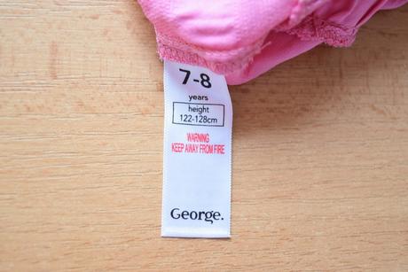 Šaty vel. 7 - 8 let, george,128