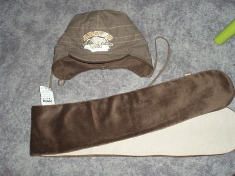 Čepice se šálou 74-80, 74