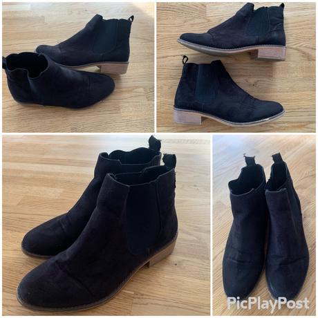 Černé boty & perka f&f vel. 36, f&f,36