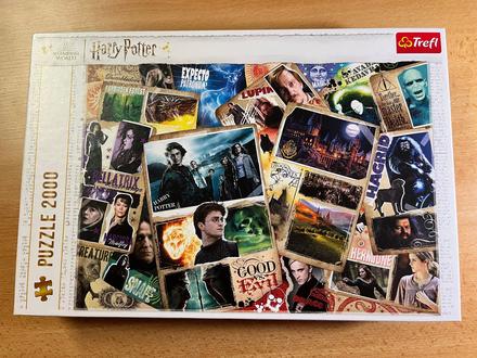 Trefl puzzle harry potter postavy 2000 dílků, 
