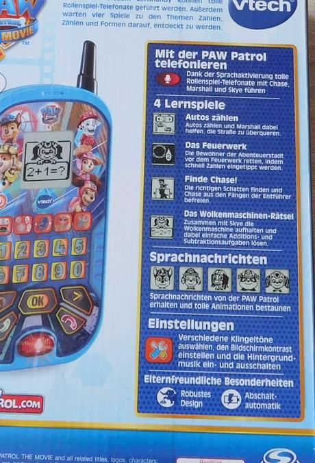 Interaktivní telefon vtech paw patrol, 
