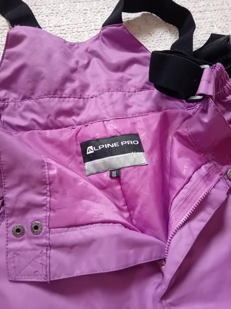 Zimní teplé kalhoty (z lyžař. setu), alpinepro 152, alpine pro,152