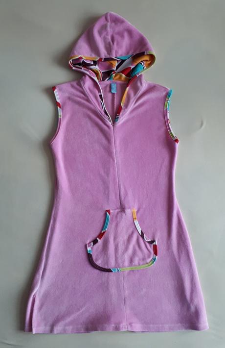 Dětský fleesový župan, župánek, vel.xs, 71-76cm, 128