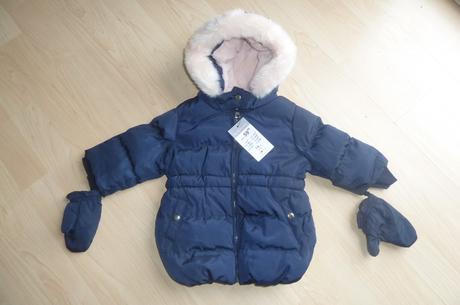 Nová dívčí zimní parka bunda sinsay vel. 74, sinsay,74