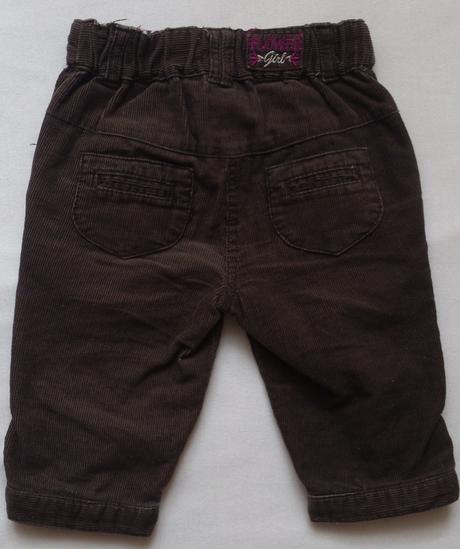 Dětské manžestráčky, vel.68, 68