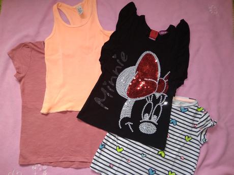 Set 2 triček 4-5 let cena za vše, zara,110