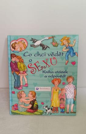 Naučná kniha - co chci vědět o sexu, kniha otázek,