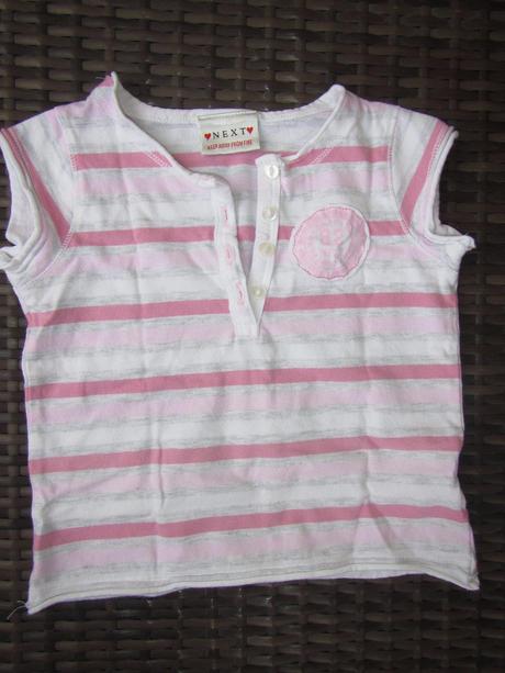 4x bavlnené tričko, next,h&m, girl2girl,cubus, next,98