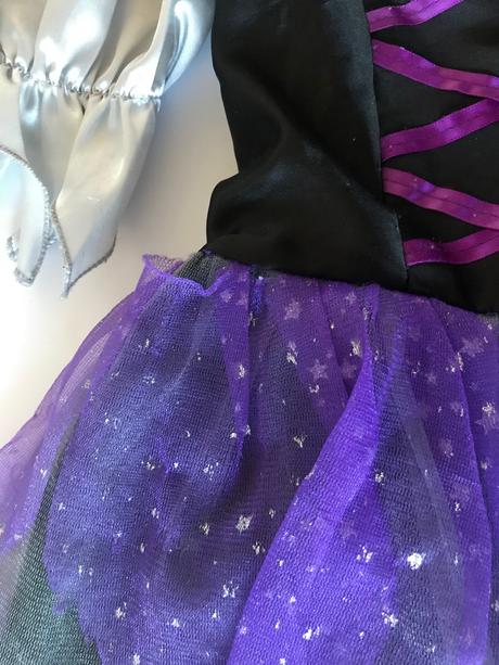 Kostým čarodějnice s kloboukem,