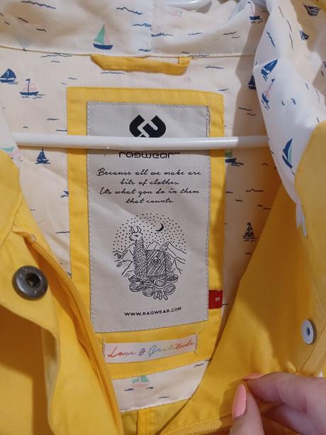 Žlutá parka bunda ragwear s/m, s