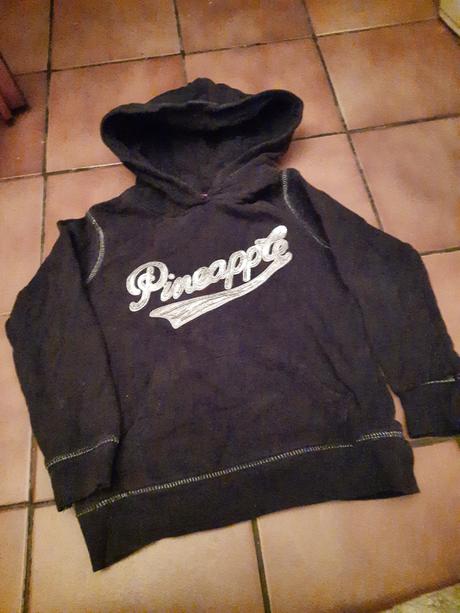 Dívčí mikina flitry pineapple vel. 98 - 104, 98