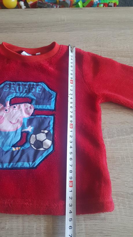 Fleesová mikina peppa pig vel. 2-3 roky., 92