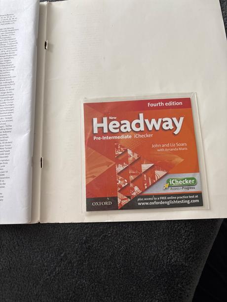 Učebnice angličtiny headway new pre-intermediate, 