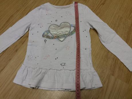 Tričko s flitry, f&f,98