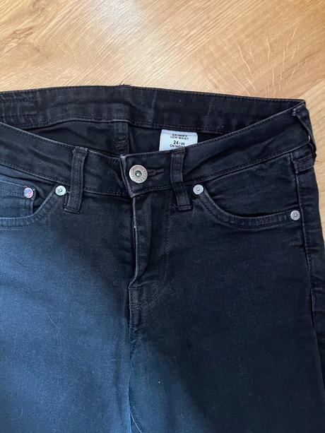 Rifle, džíny, skinny, vel 24/30, h&m,xs
