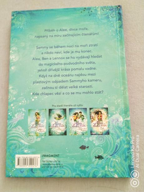 Dětská knížka - alea dívka moře,