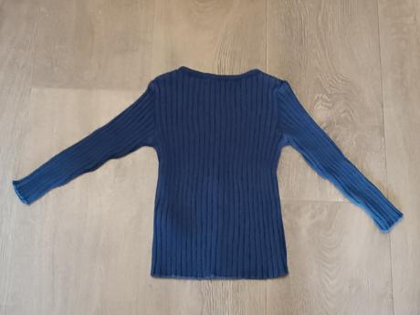 Dívčí modrý svetřík, zn. h&m, vel.92 (2 roky), h&m,92