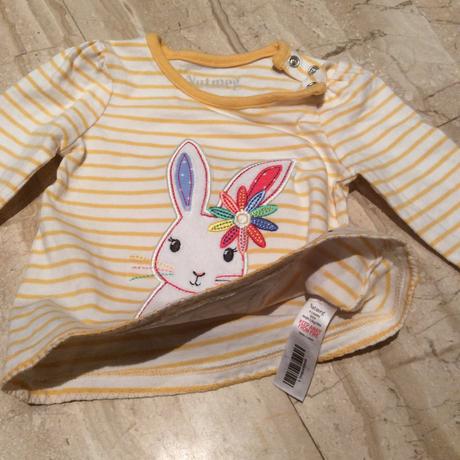 Tričko se zajíčkem zn. nutmeg, nutmeg,62