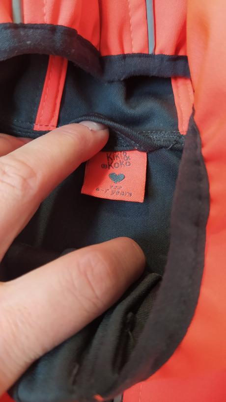 Dívčí oranžová bunda 122, kiki&koko,122