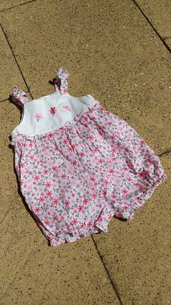 Letní bavlněný overal / overálek na ramínka , koala baby,74