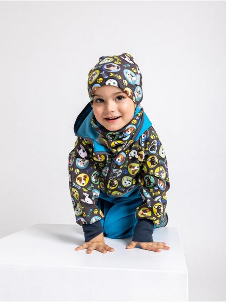 Zvířátková softshellová kombinéza unuo overal, unuo,98 / 104