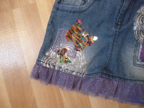 V sukně desigual vel. 9-10, desigual,140