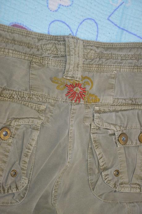 164 170 plátěné 3/4 kalhoty vel. s, refree,164