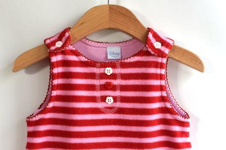 Šaty fleesové vel. 3 - 6m, disney,68