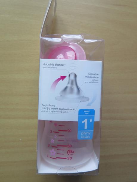 Kojenecká láhev a termo lžička, babyono