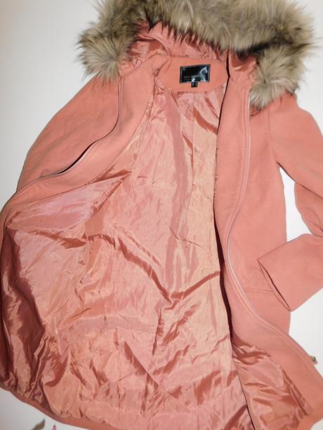 Dámský flaušový kabát s kapucí, bonprix,36