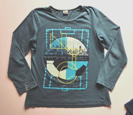 Obrázkové triko s dlouhým rukávem vel. 140, nkd,140