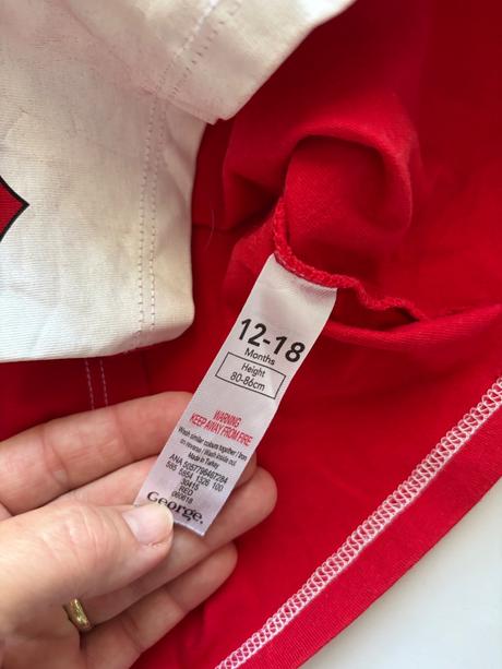 Vánoční tunika - v.12/18 měs, 86