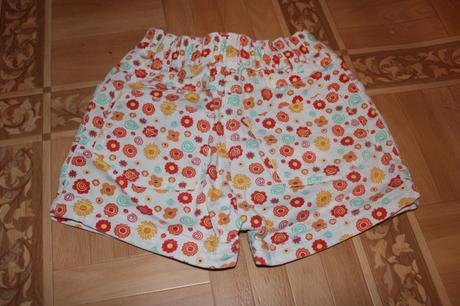 Dívčí kraťasy s kapsičkami květy vel. 86 - 92, ladybird,86