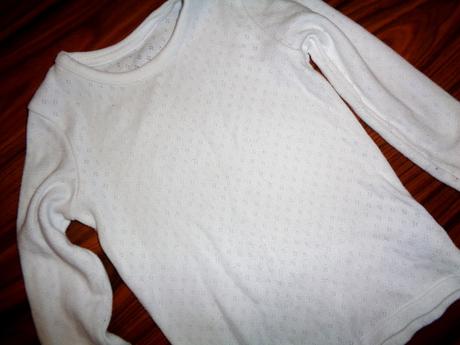 Bílé tričko se vzorem, marks & spencer,110