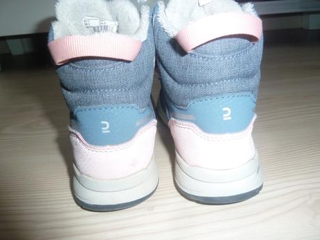 Zimní nbepromokave vyšší boty, decathlon,32