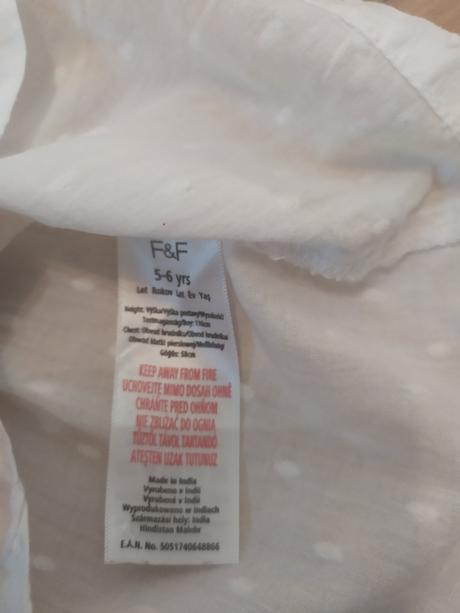 Bílá blůzka, f&f,116