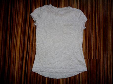 Pěkné šedé melírované tričko s kapsičkou, george,140