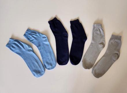 Bavlněné ponožky 3 páry vel. 30-32, 30