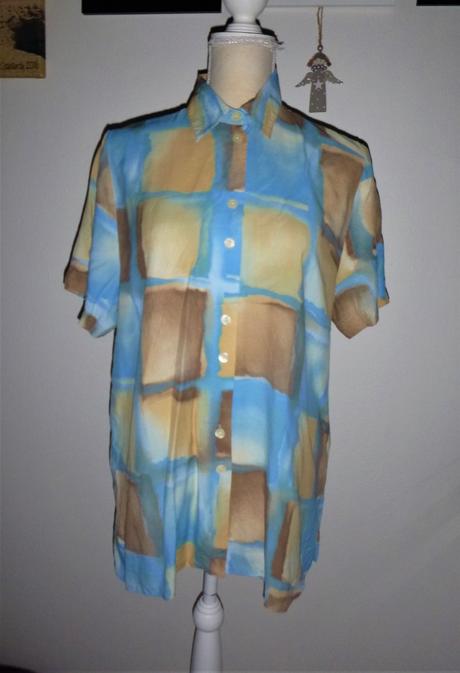 Hebká košilová halenka vel.l-xl, l