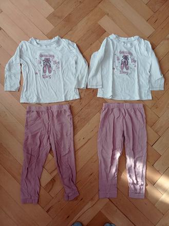 Pyžamo dvoudílné dlouhé lupilu 98/104, lupilu,98