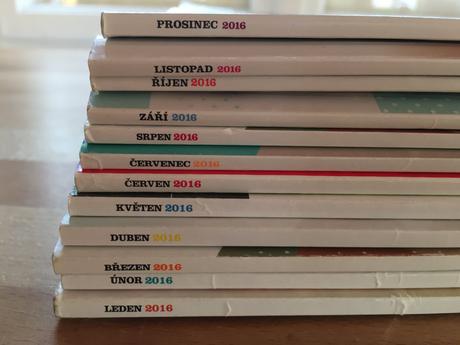 Časopis betynka rok 2016 (12 ks),