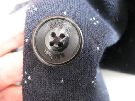 Dámské sportovní pohodlné modré sako s.oliver, s.oliver,40