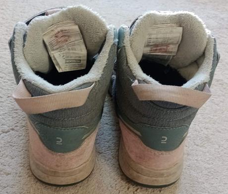 Nepromokavé zimní boty, quechua,32