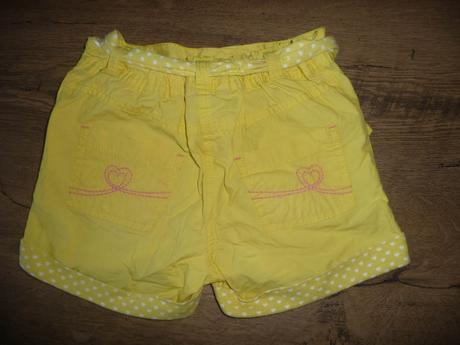 Žluté kraťasy george na 4-5l- vel.110, george,110