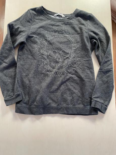 Mikina s lebkou, vel 158/164, i xs/s, hm, h&m,146