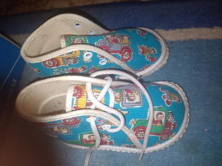 Dětské papuče vel. 19, vnit.stélka 12,5 cm, 19