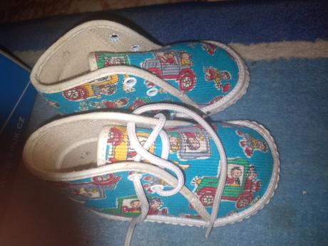 Dětské papuče vel. 19, vnit.stélka 12,5 cm, 19