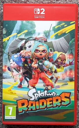 Splatoon raiders - hra na nintendo switch 2., 