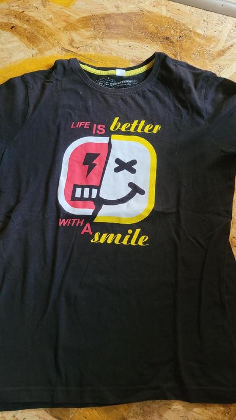 Trička s krátkým rukávem a trenky, 158–170