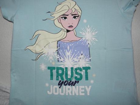 Dívčí pyžamo frozens elsou zn. disney vel.122/128, disney,122